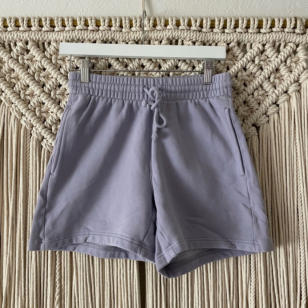 Aritzia TNA Cozy Fleece Boyfriend Sweat Shorts